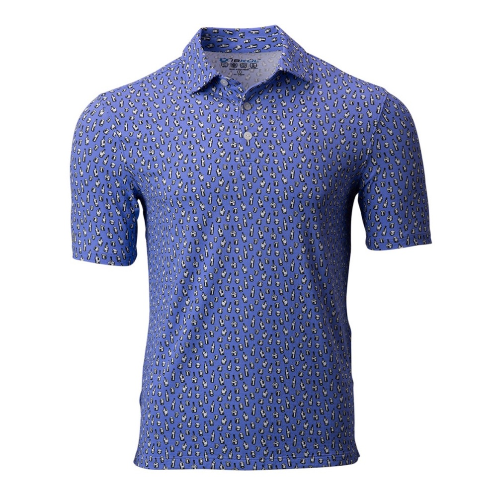 - IBKUL BOTTLES AND GLASSES POLO XXL c